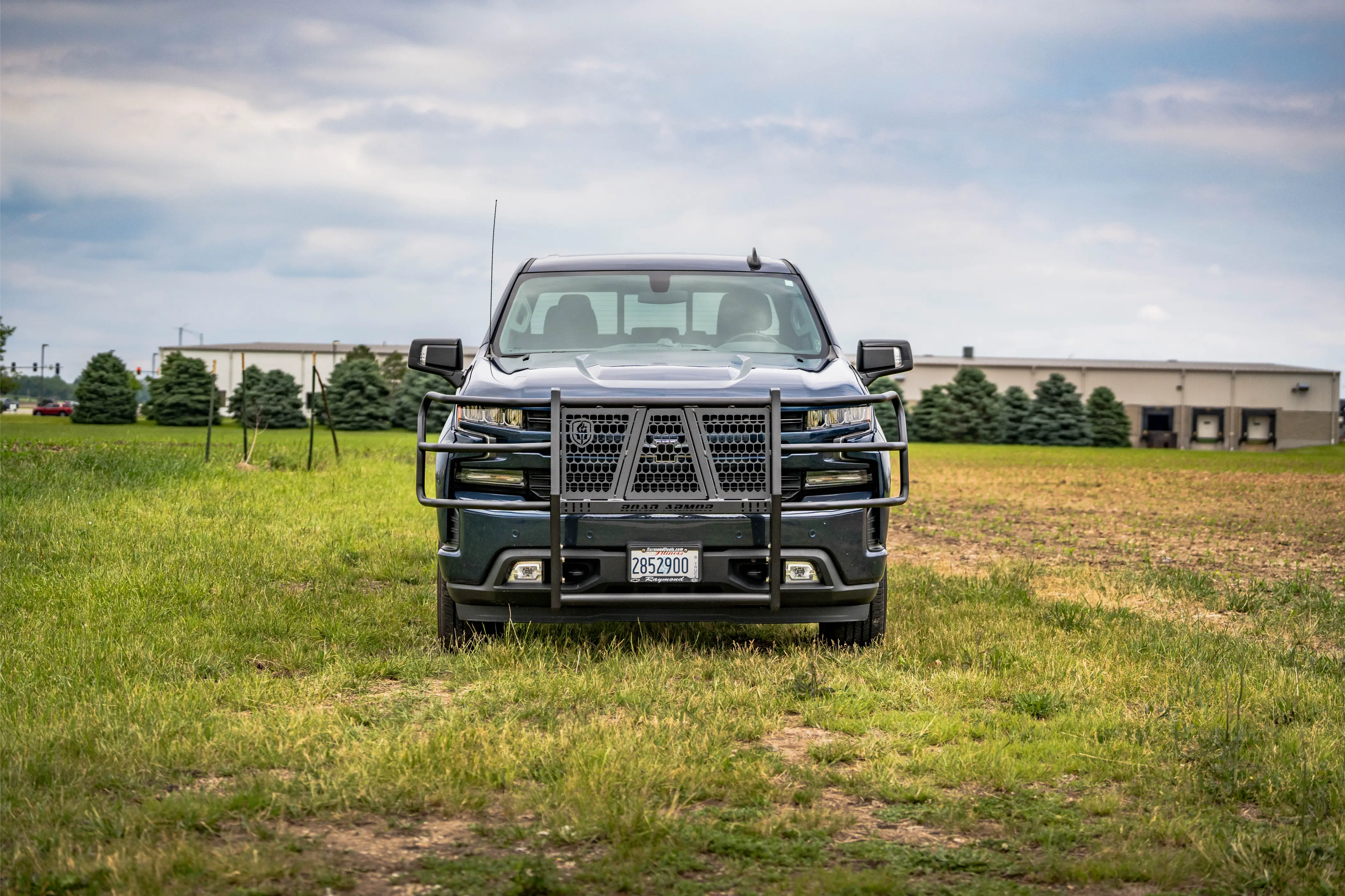 Chevy 1500 2019-2021 Vaquero Front Grille Guard - Brush Guard