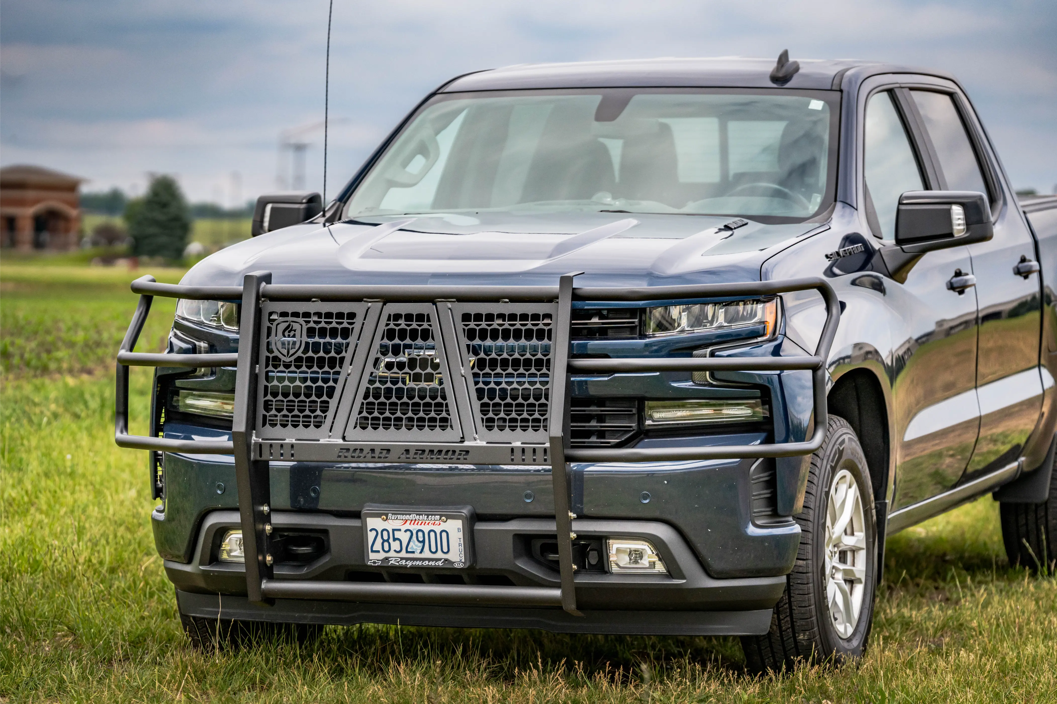 Chevy 1500 2019-2021 Vaquero Front Grille Guard - Brush Guard