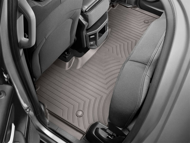 WeatherTech 2019+ Dodge Ram 1500 Quad Cab Rear FloorLiner - Cocoa