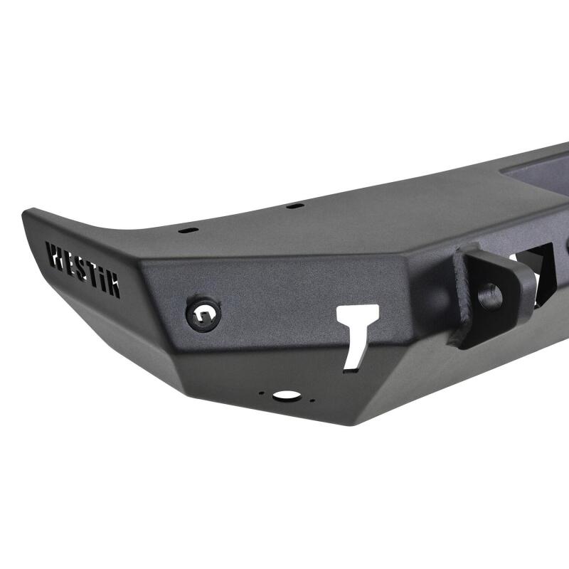 Westin 18-19 Jeep Wrangler JL WJ2 Rear Bumper w/ Sensors (Excl. Wrangler JK) - Textured Black