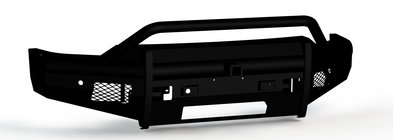 Chevrolet 2500 3500 2020-2023 Non-Winch Front Bumper Pre-Runner 2in