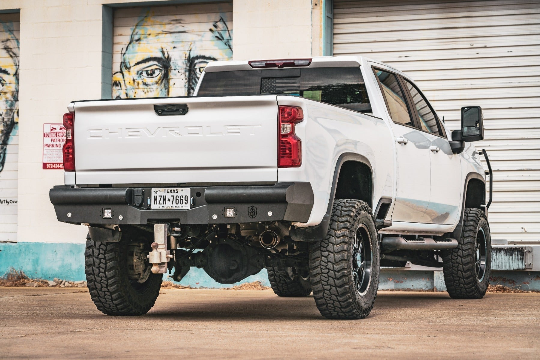 Vaquero Rear Bumper - Texture Black 2020-2025 Chevrolet/GMC 2500 3500