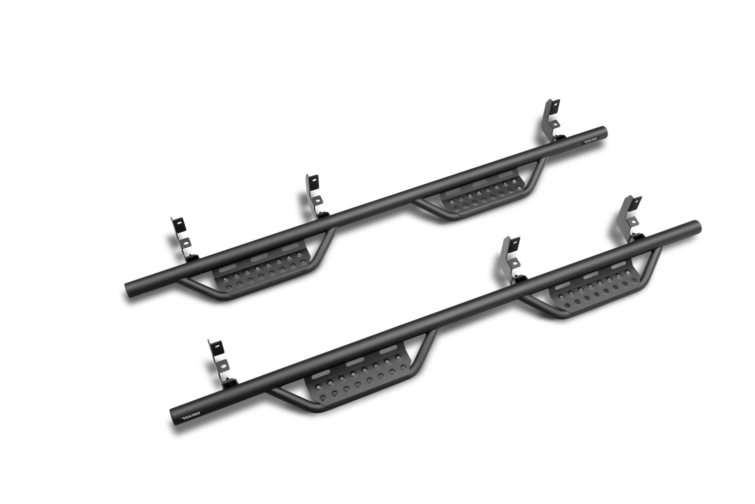 Nerf Step RS Bar Full Length (1 Step per Side) 2021-2025 Ford Bronco 2-Door Textured Black NFab