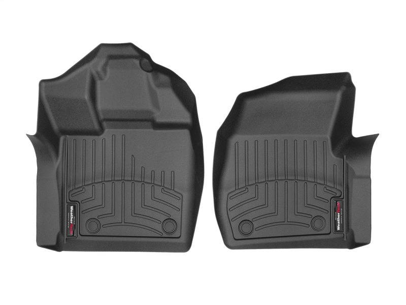 WeatherTech 2016+ Ford F-150 Regular Cab w/ Vinyl Floors Front FloorLiner - Black