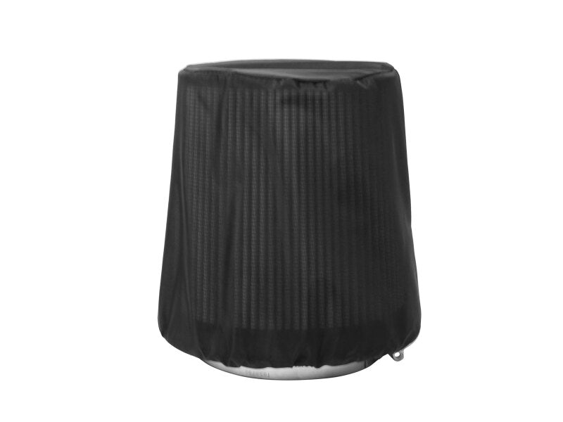 afe Filter GUARD Polyester Pre-Filter designed for specific air filter models, featuring a durable black fabric cover.