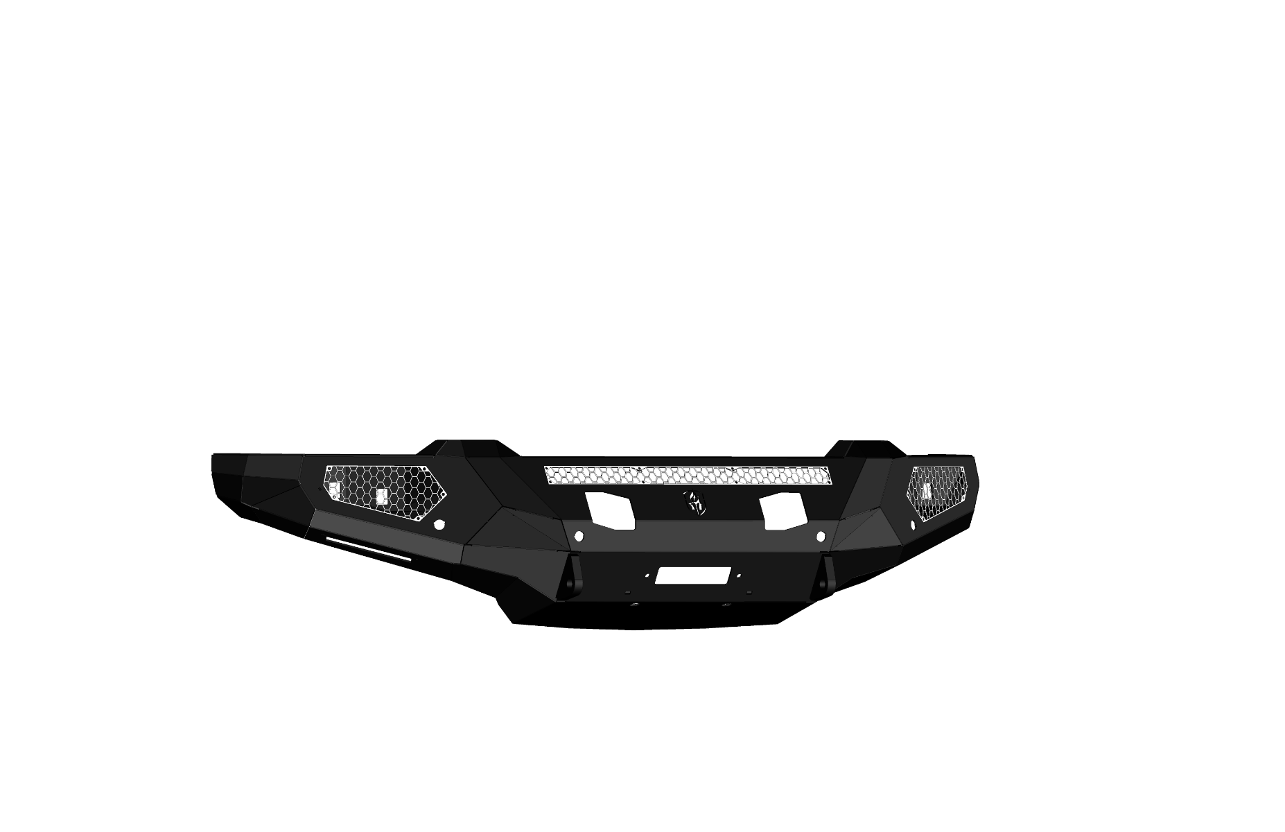 Chevrolet 2500 3500 2024-2026 Evolution Front Winch Bumper