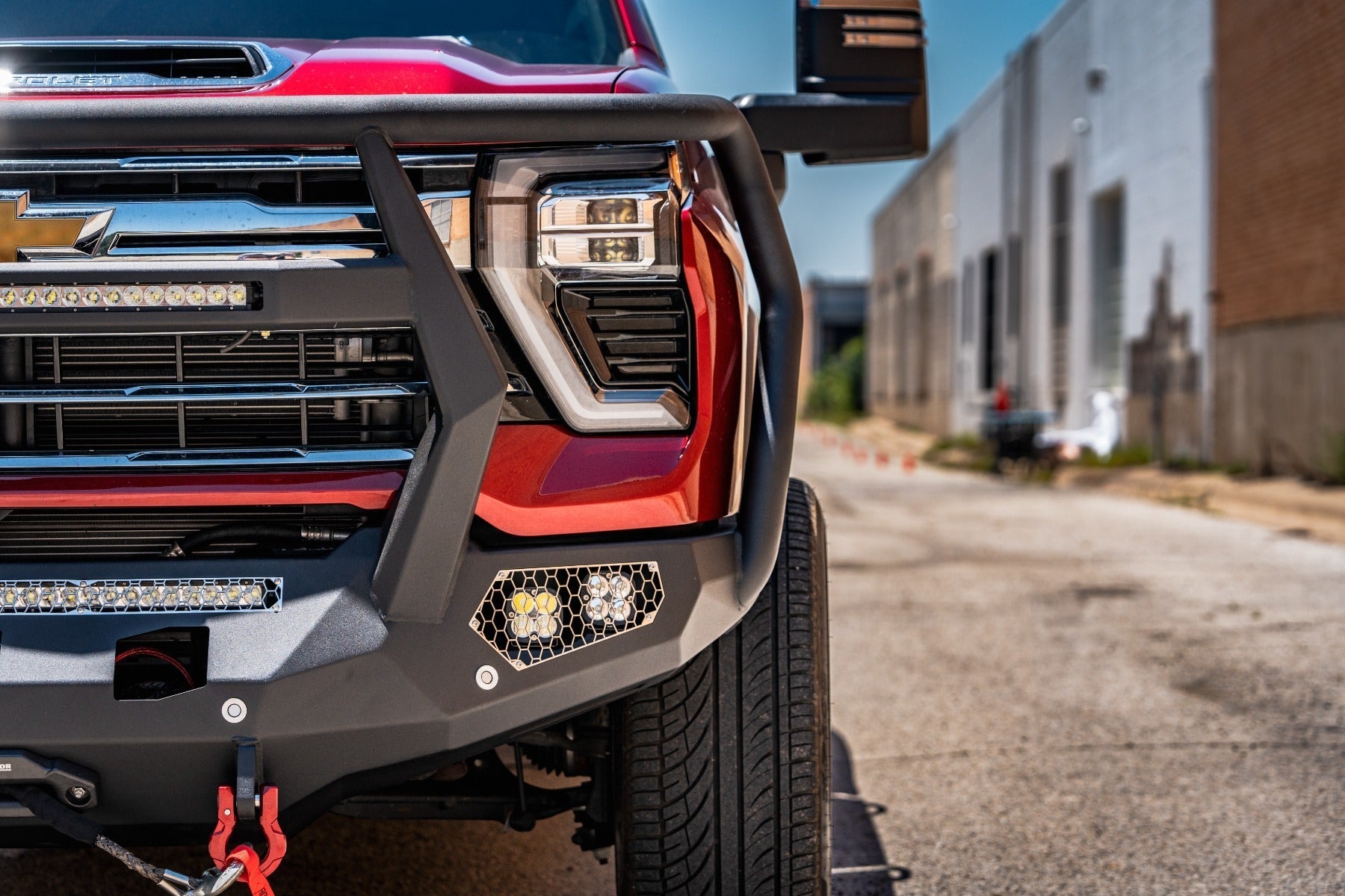 Chevrolet 2500 3500 2024-2026 Evolution Front Winch Bumper Reaper