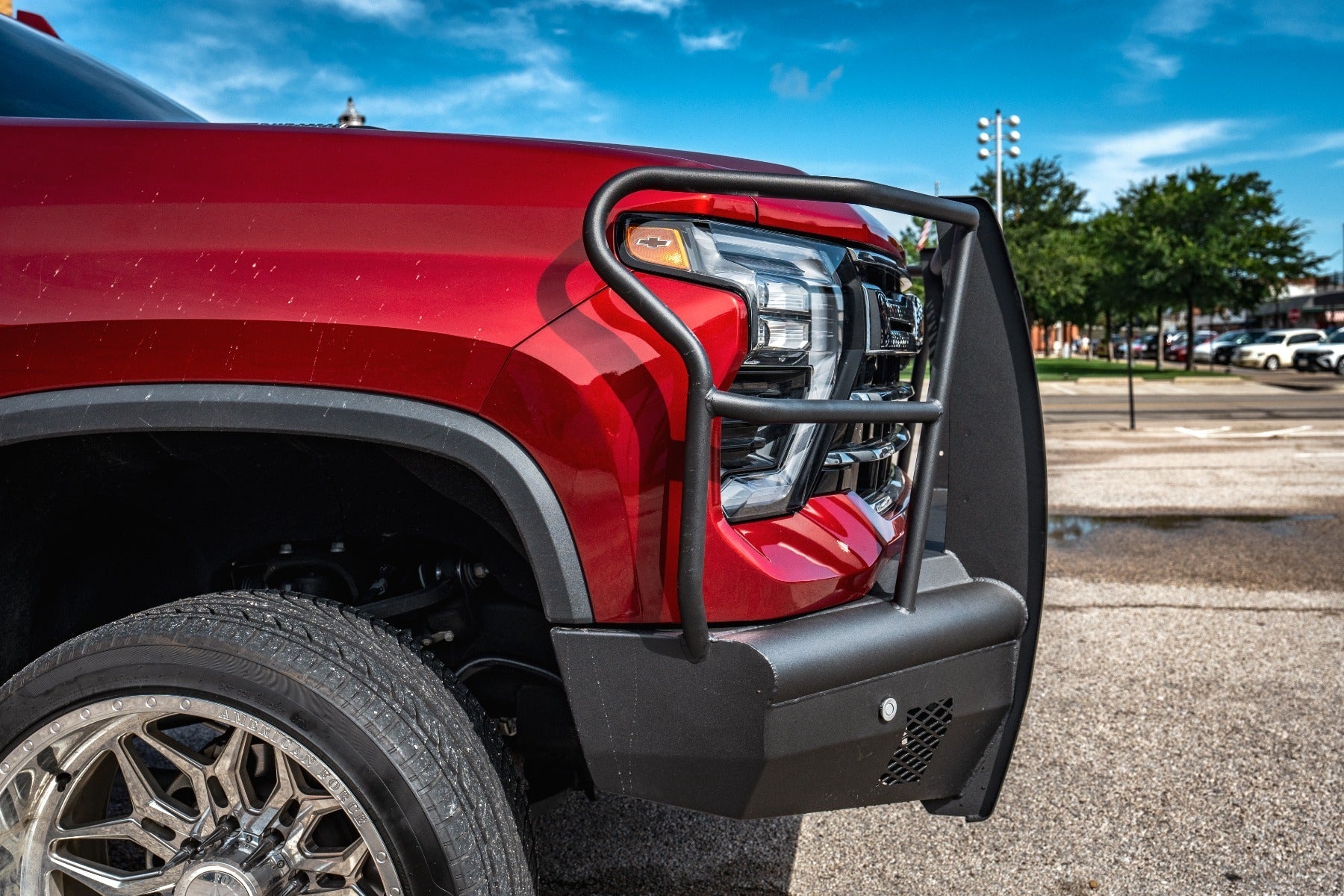 Vaquero Front Non-Winch Bumper Full Guard - Texture Black 2024-2026 Chevrolet 2500 3500