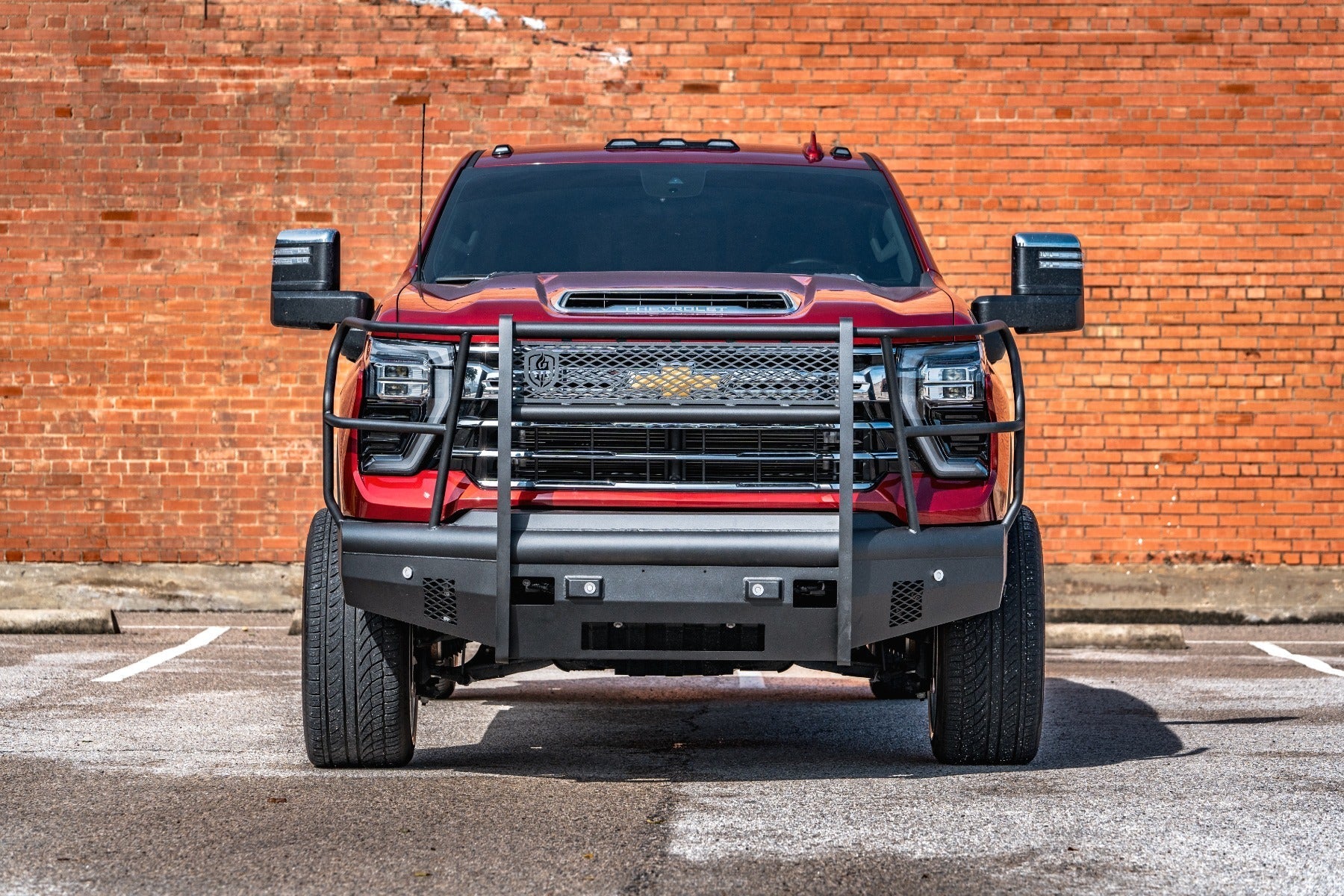 Vaquero Front Non-Winch Bumper Full Guard - Texture Black 2024-2026 Chevrolet 2500 3500