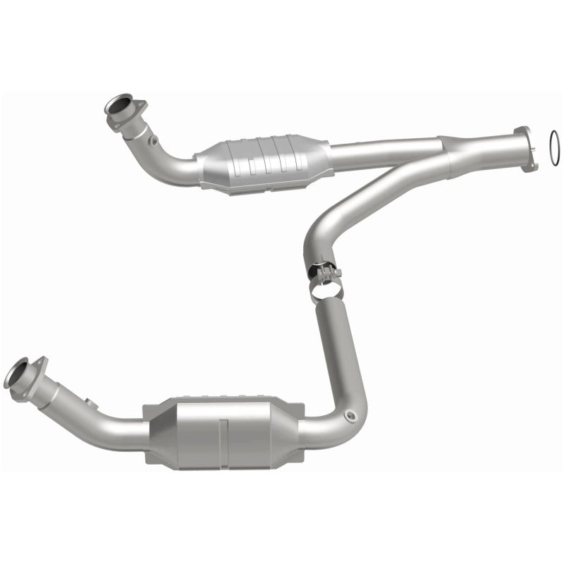MagnaFlow DF Cat Conv 07-09 Chevrolet/GMC Silverado/Sierra 2500 HD 6.0L Y-Pipe Assy excludes Classic