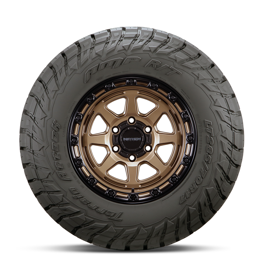 22 Inch 33X12.50R22LT Terrain Attack R/T 114Q LR F AMP Tires