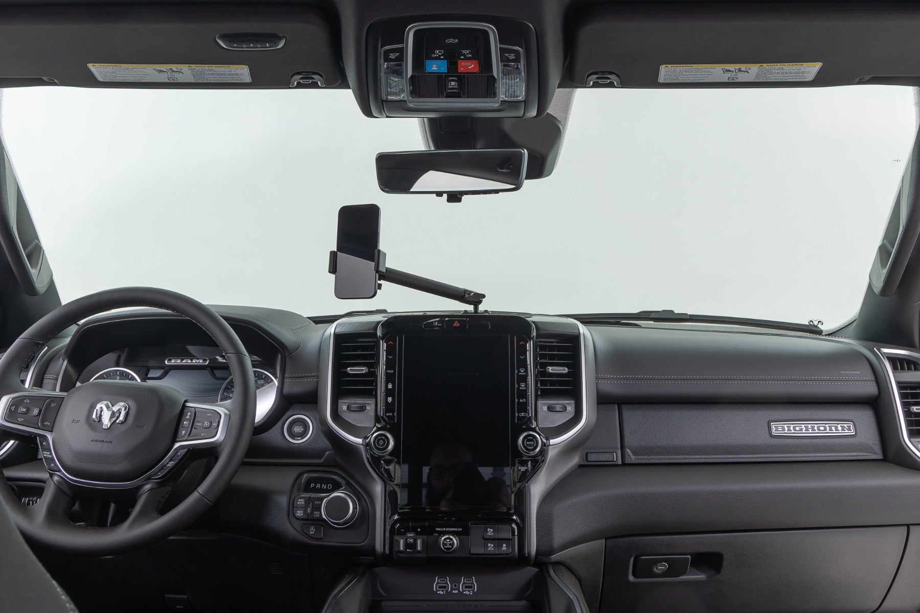 Dash Mount 10 Inch Non-Mag Safe Mount Kit 10in Screen Ram 1500 (19-26) Rough Country