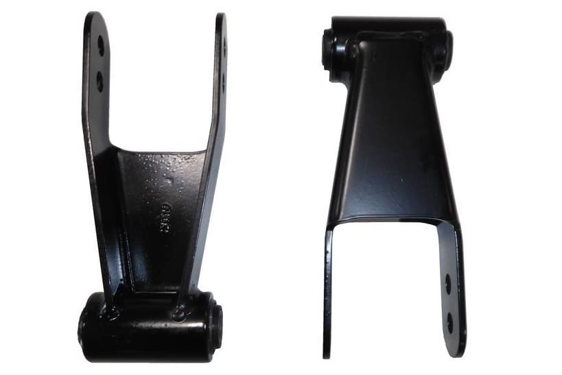 McGaughy's 1-2 Inch Drop Shackles 2019-2026 Silverado/Sierra 1500 2WD/4WD