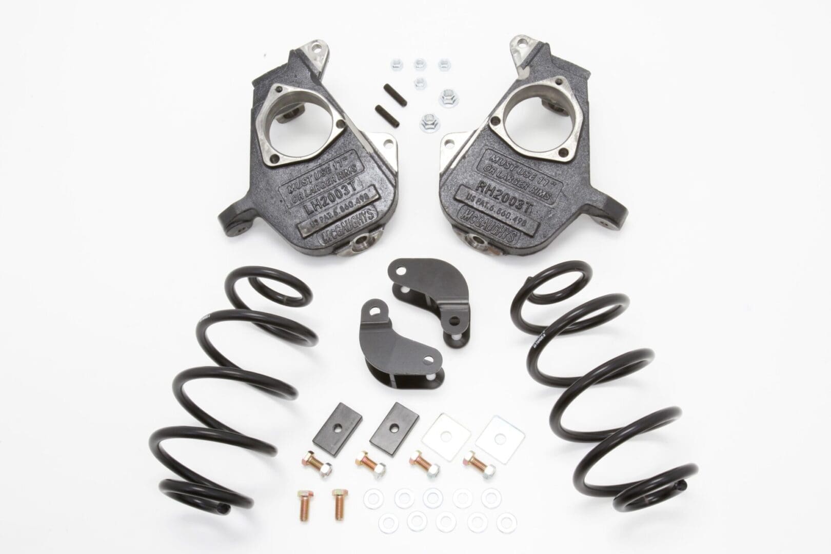 McGaughy's 2/3 Inch Spindle Lowering Kit 2007-2013 Tahoe, Suburban, Yukon, and Avalanche 2WD/4WD Auto