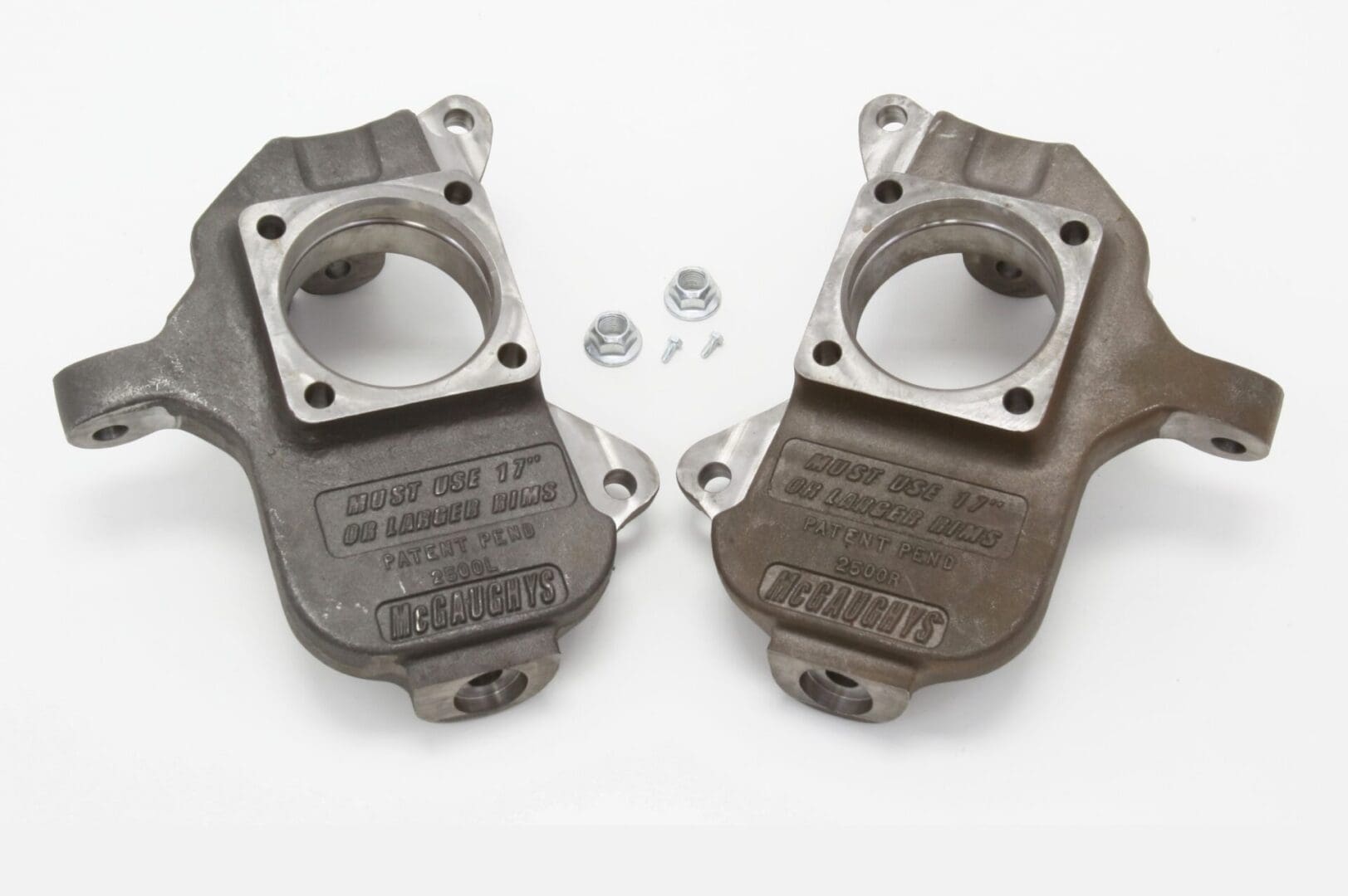 McGaughy's 2 Inch Drop Spindles 2002-2010 Silverado/Sierra 2500/3500 2WD/4WD