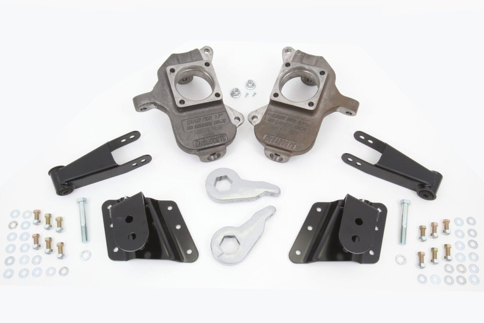 3-4/3-5 Inch Spindle Lowering Kit 1999-2000 Silverado/Sierra 2500 2WD