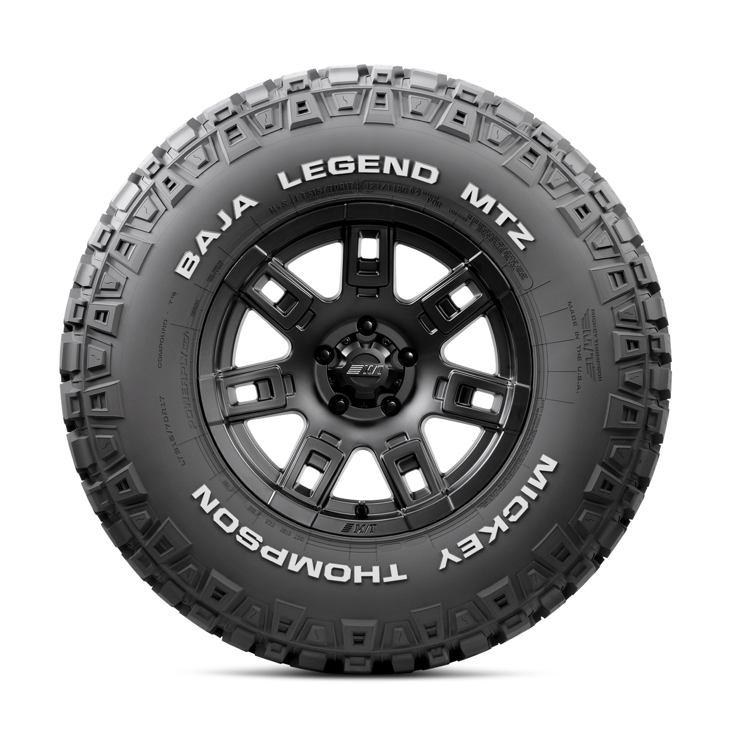 Baja Legend MTZ Tire LT295/70R17 Revs/Mile 620 Mickey Thompson