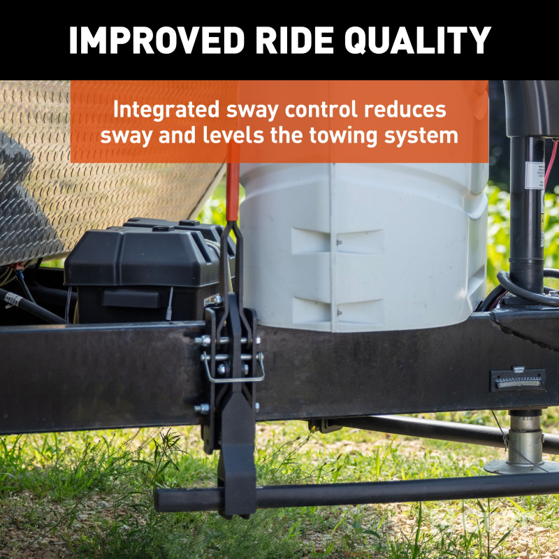 CURT TruTrack 2P Trailer-Mounted Weight Distribution Hitch, 8-10K Model 17510