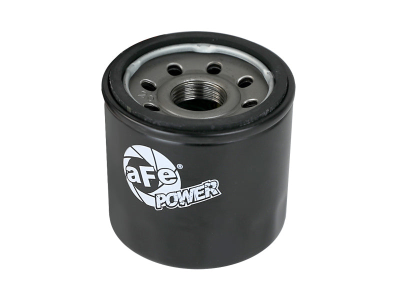 aFe ProGuard oil filter designed for Yamaha 5GH-13440-50-00, featuring a durable black exterior and threaded base.