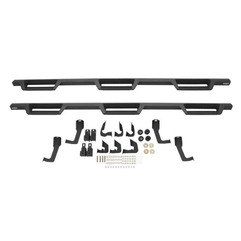 Westin 10-18 Dodge Ram Crew Cab 5ft & 6ft Bed HDX Drop Wheel-To-Wheel Nerf Step Bars - Text. Blk