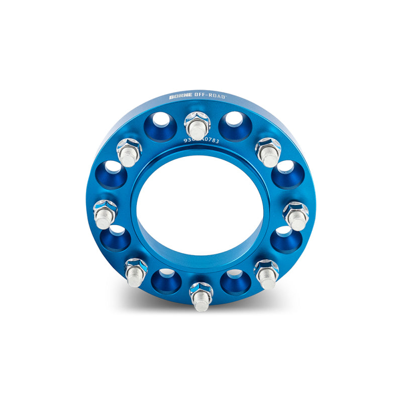Mishimoto Wheel Spacers 8x165.1 116.7 38.1 M14 Blue