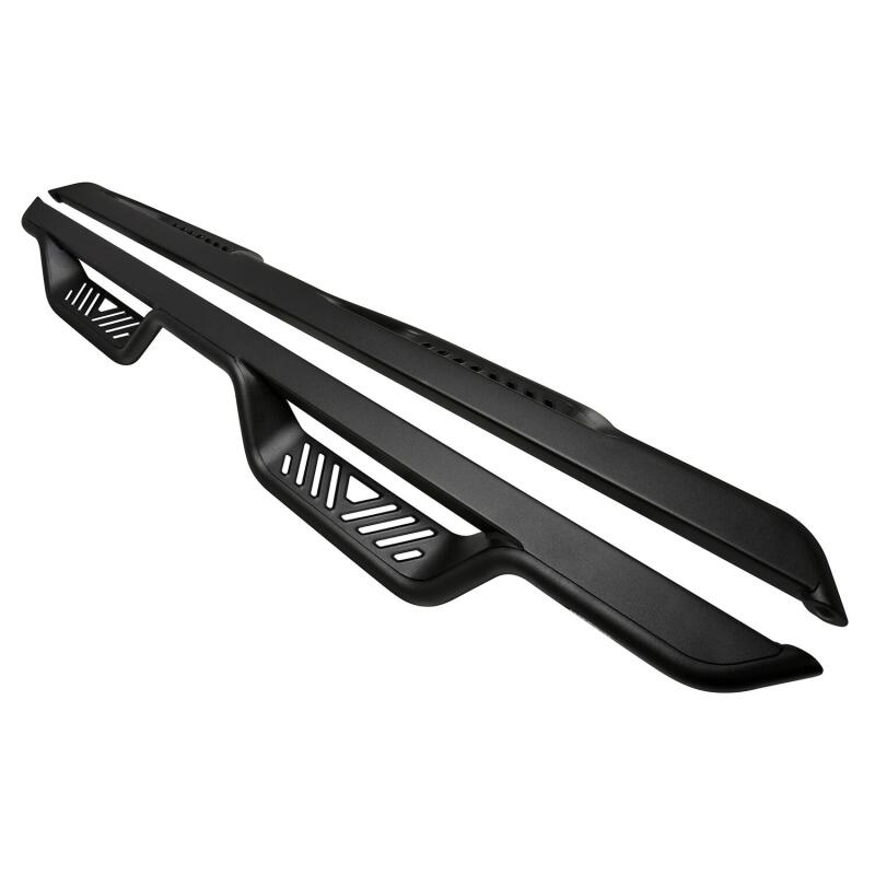 Westin 05-22 Toyota Tacoma Double Cab Outlaw Drop Nerf Step Bars - Textured Black