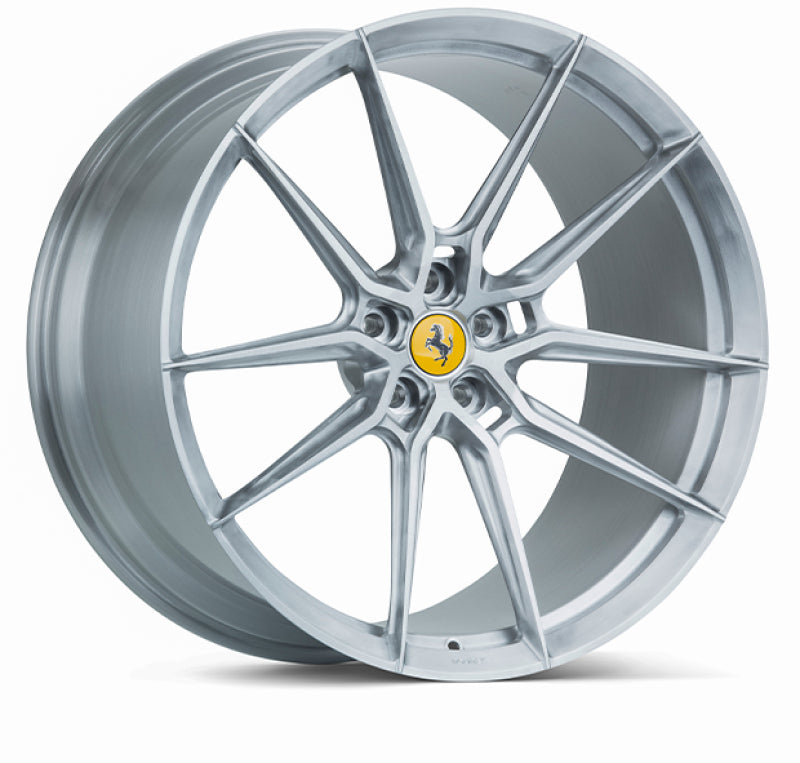 Vossen x Novitec NF9 22x12in - 5x114.3 BP - ET32 - Brushed Gloss Clear Ferrari Roma Rear Wheel