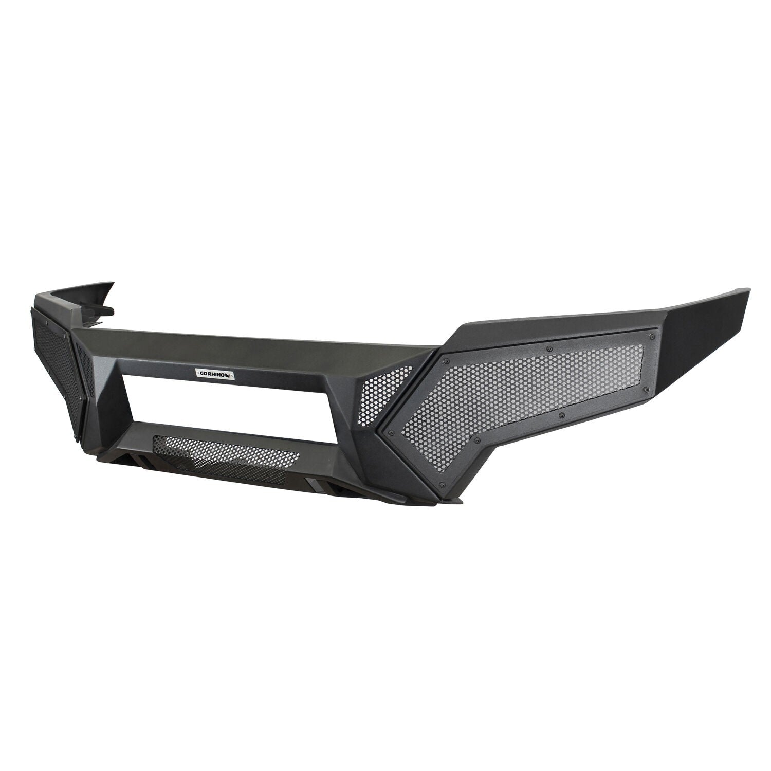 Element Front Bumper with Fixed Light Bar Mount Textured Black 2016-2023 Toyota Tacoma Go Rhino