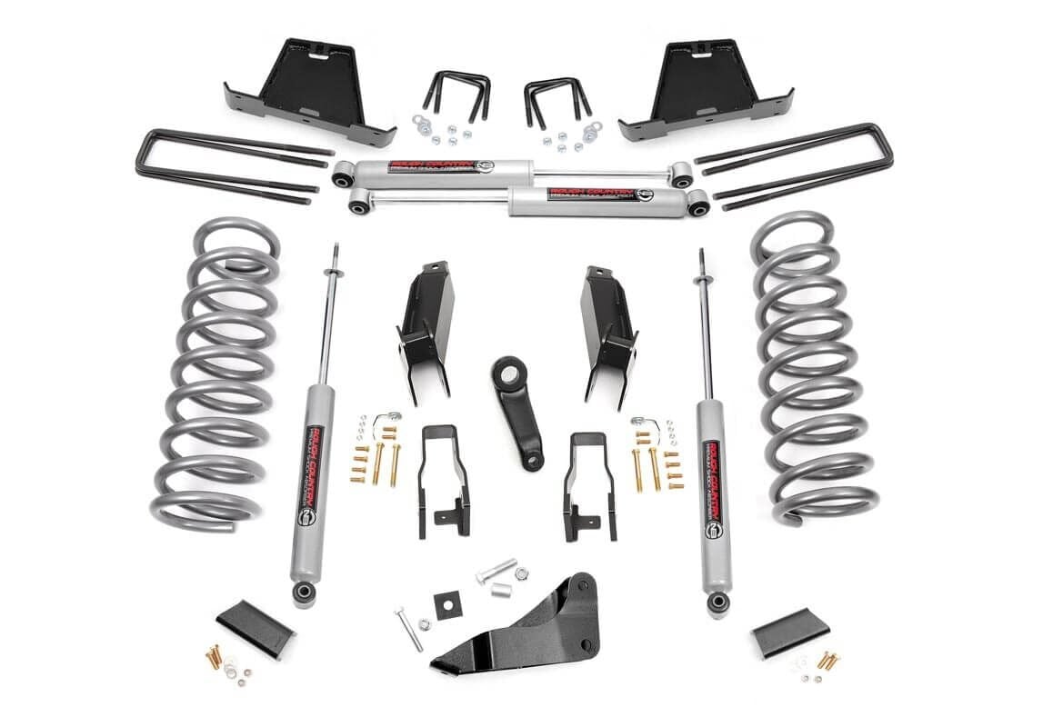 5 Inch Lift Kit Ram 2500 Mega Cab (11-13)/3500 Mega Cab (11-12) Rough Country