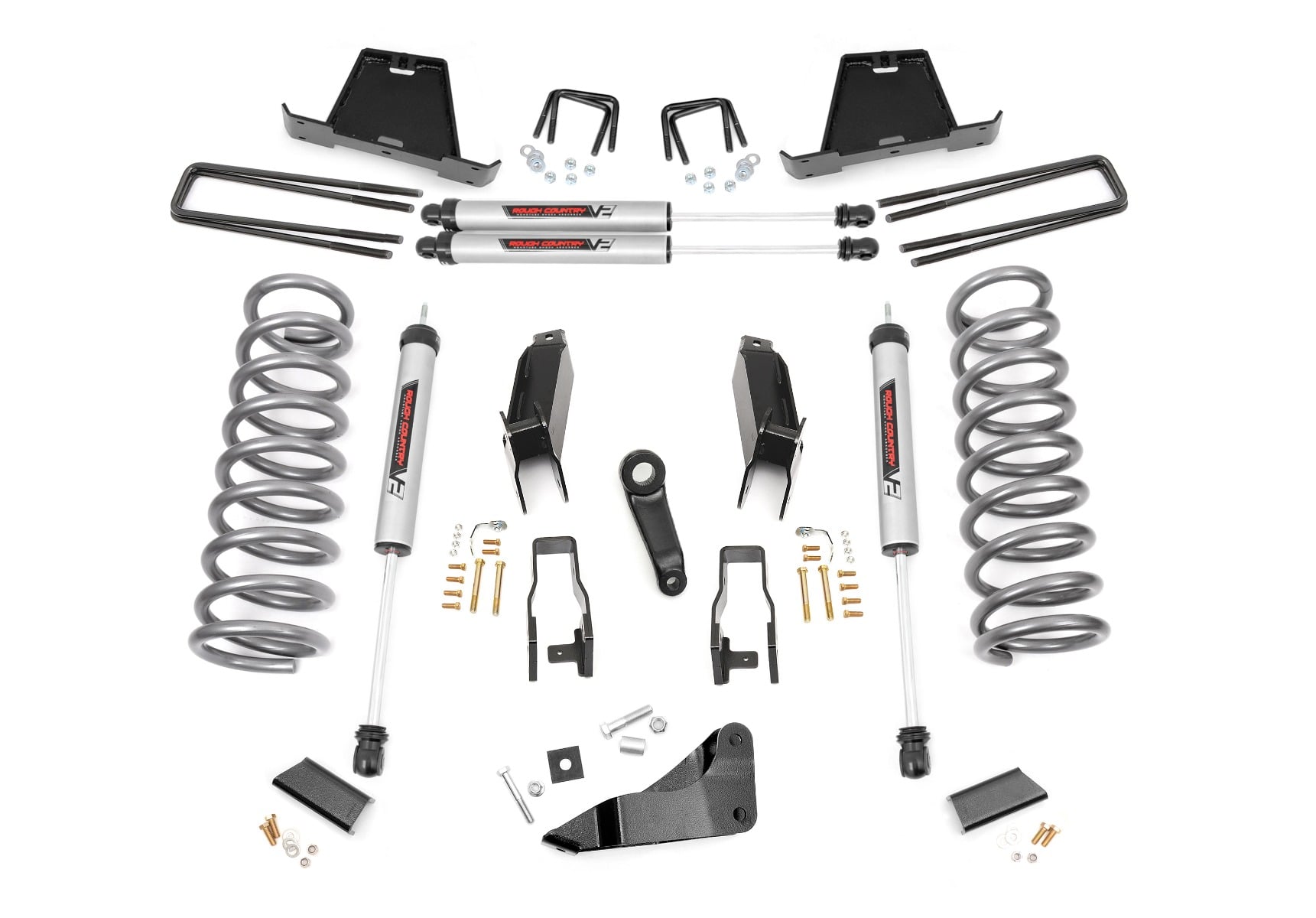 5 Inch Lift Kit V2 Mega Cab Ram 2500 Mega Cab (11-13)/3500 (11-12) 4WD Rough Country