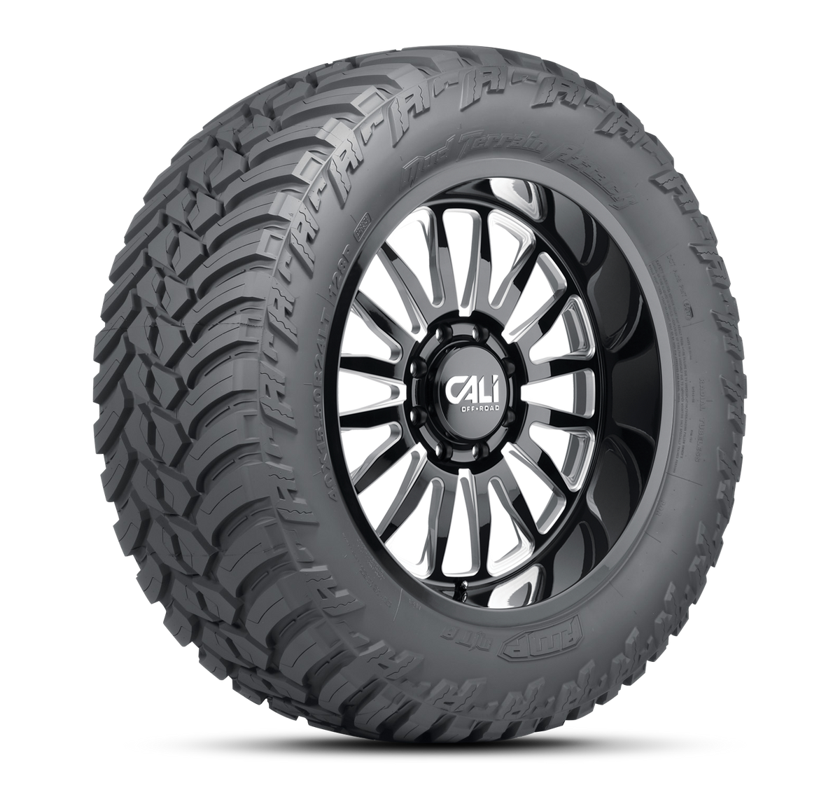 17 Inch Terrain Attack M/T A 35X12.50R17 121Q LR E 65PSI Max AMP Tires