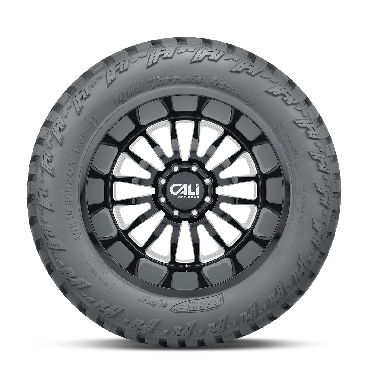 18 Inch Terrain Attack M/T A 35X12.50R18 123Q LR E 65PSI Max AMP Tires