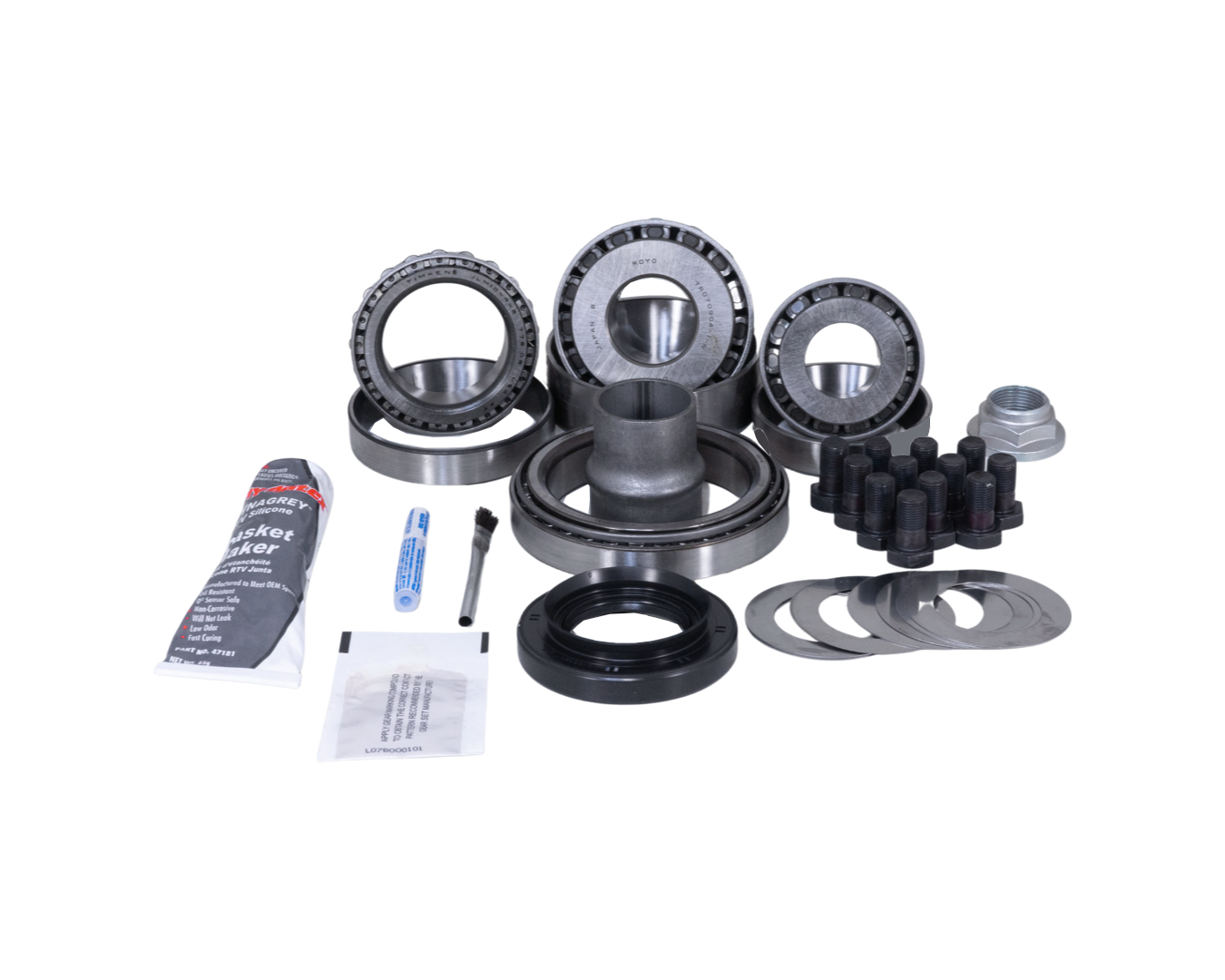 Toyota 8 Inch Rear Axle V6 29 Spline with Locker Ring and Pinion Master Install Kit Revolution Gear