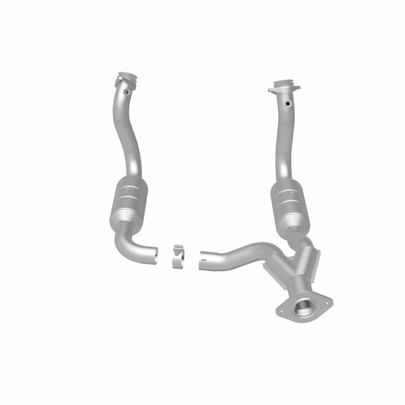 MagnaFlow DF Cat Conv 08-10 Ford F-250/F-250 SD/F-350/F-350 SD 5.4L/6.8L/F-450 SD 6.8L Y-Pipe Assy