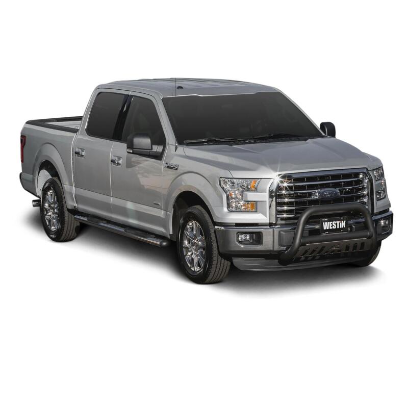Westin Premier 4 Oval Nerf Step Bars 91 in - Stainless Steel
