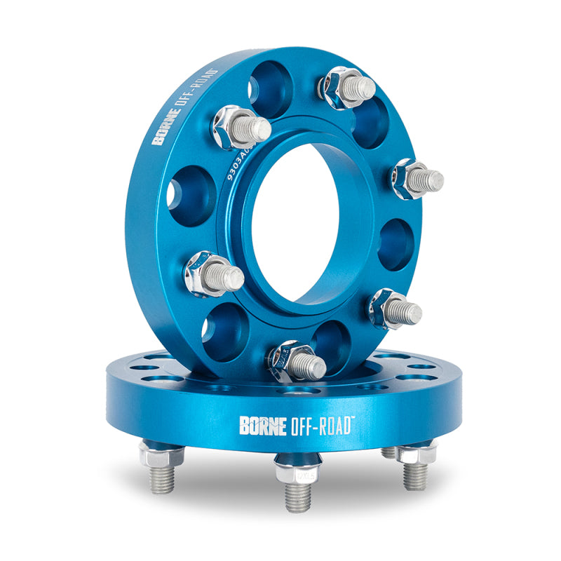 Mishimoto Wheel Spacers 5x150 110.1 32 M14 Blue