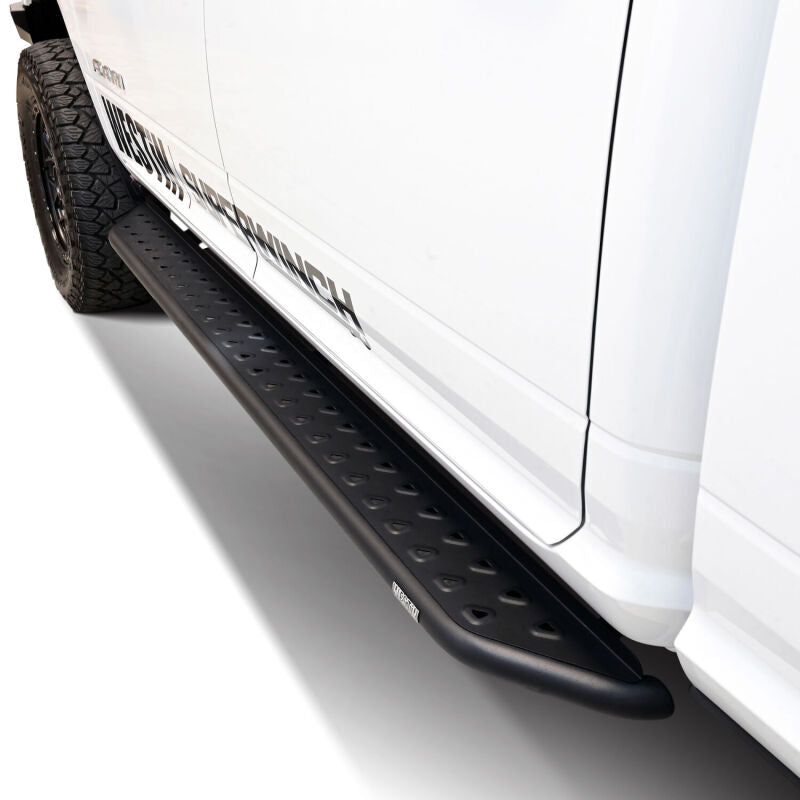 Westin 09-18 Ram 1500 Crew Cab Outlaw Running Boards - Textured Black