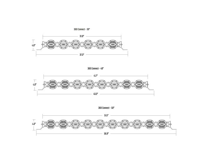 360 Connect 40 Inch Light Bar Assembly RIGID Industries