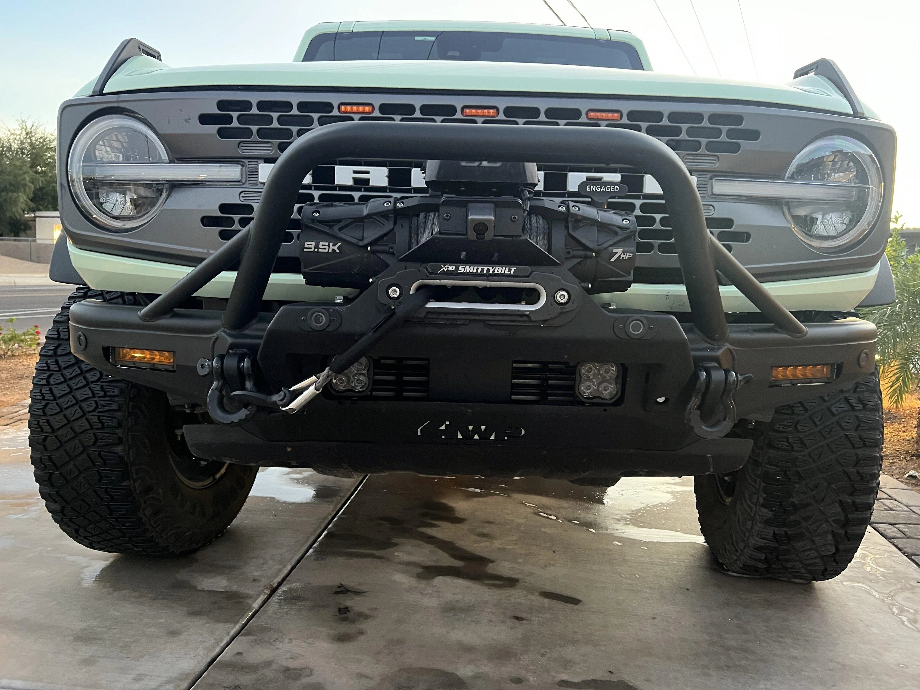 Smittybilt XRC Rear Bumper for 2021-2026 Ford Bronco 2-Door/4-Door | CLEARANCE SALE