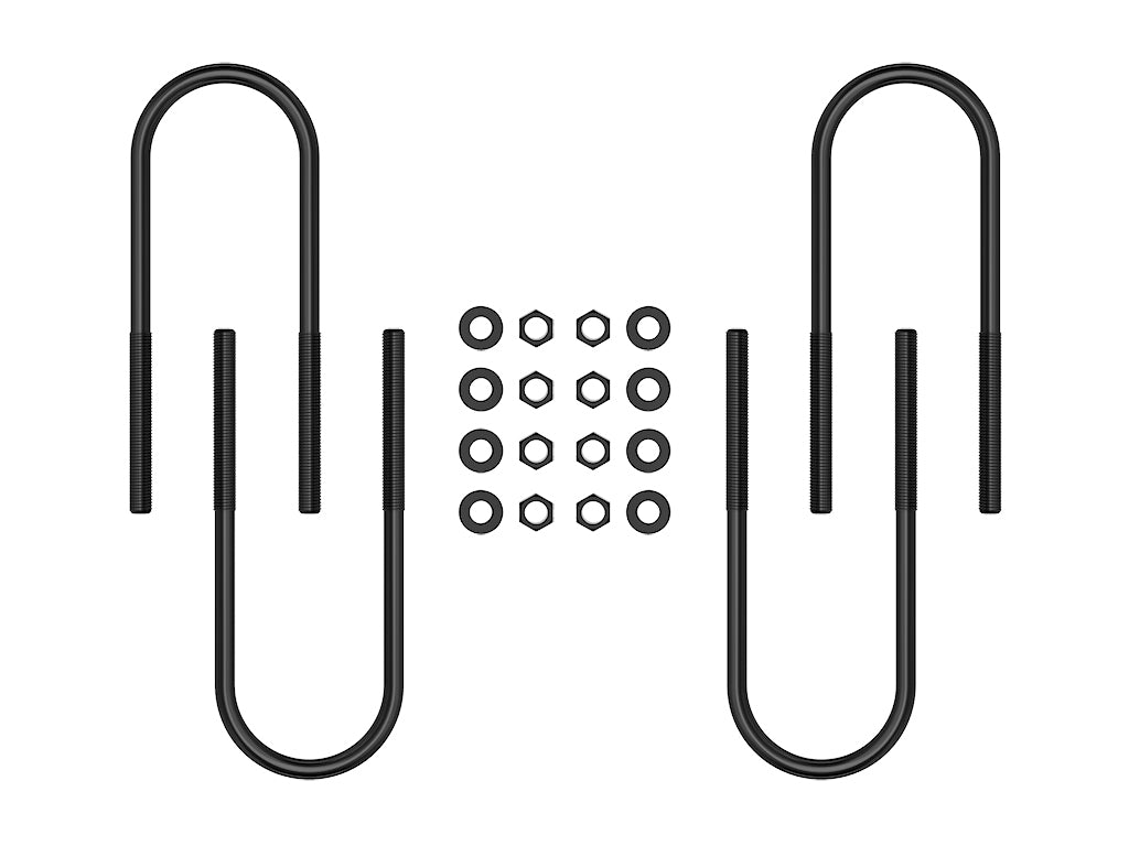99-10 FSD Dually Rear 17 Inch U-Bolt Kit Icon Vehicle Dynamics