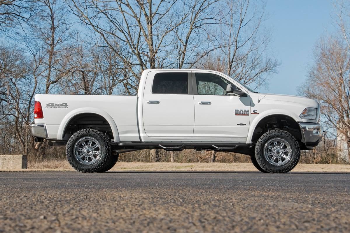 5 Inch Lift Kit FR Gas Coil Radius Arms V2 Ram 2500 4WD (2014-2018) Rough Country