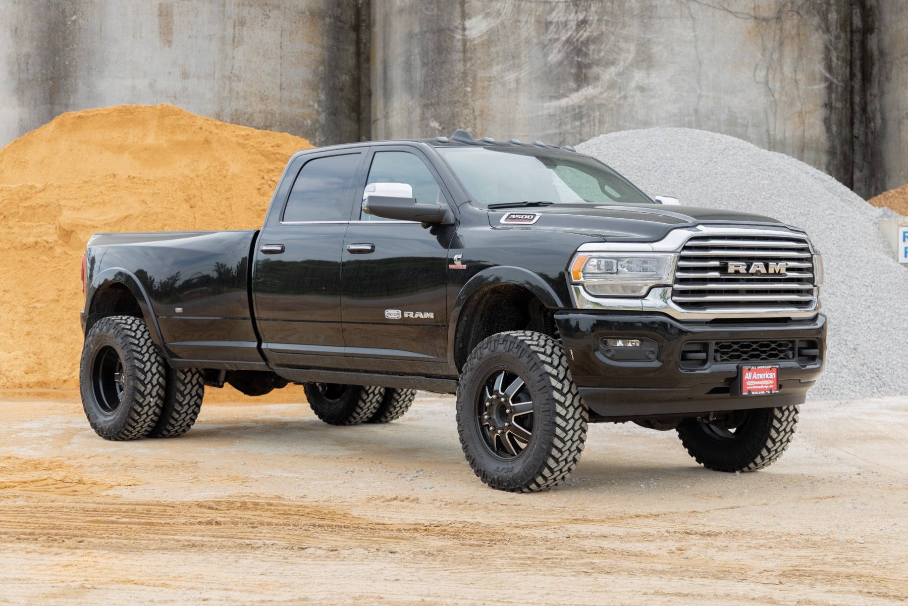 5 Inch Lift Kit Diesel AISIN Ram 3500 4WD (2019-2024) Rough Country