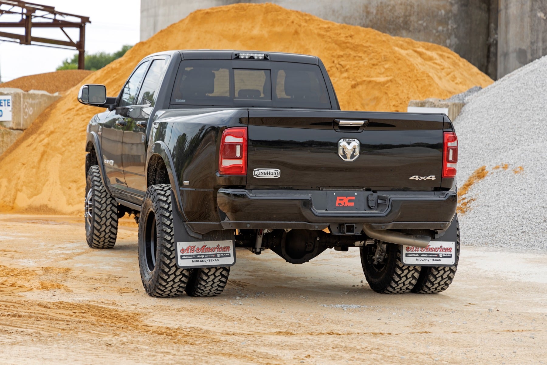 5 Inch Lift Kit Diesel AISIN V2 Ram 3500 4WD (2019-2024) Rough Country