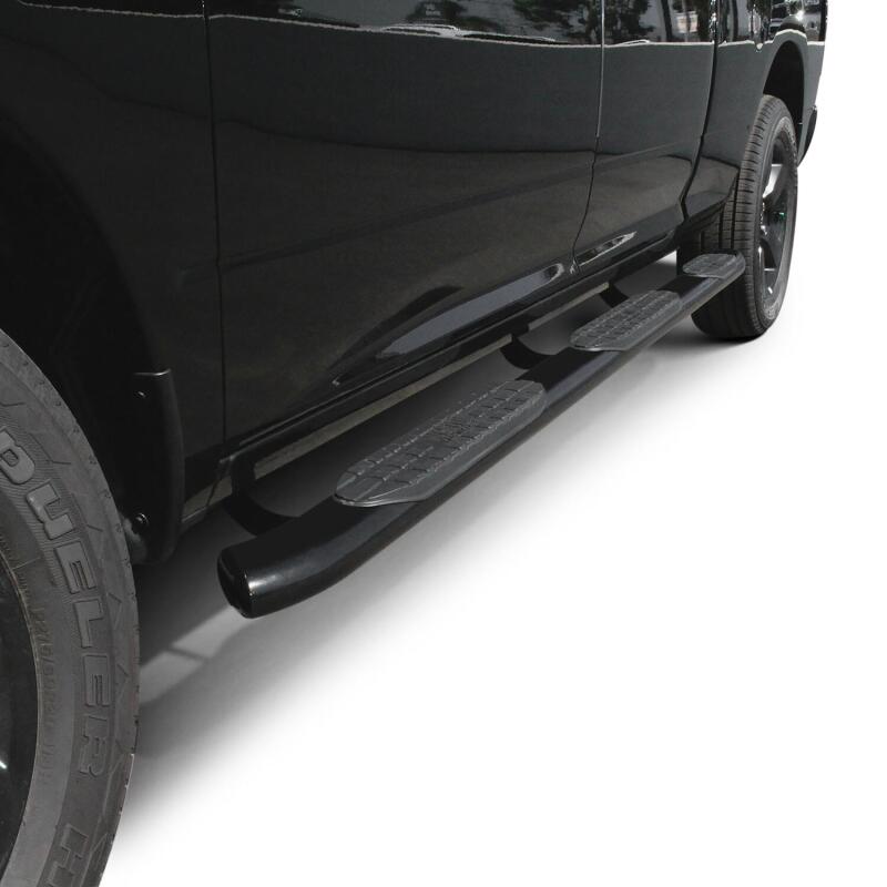 Westin 2009-2018 Ram/Dodge 1500 Quad Cab (6.5 ft Bed) PRO TRAXX 5 WTW Oval Nerf Step Bars - Black