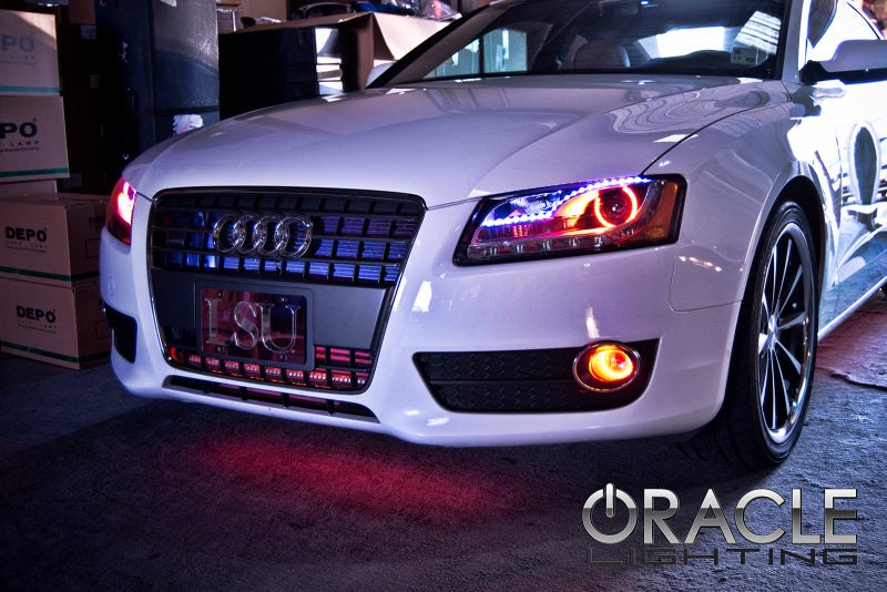Oracle Audi A5 07-13 LED Fog Light Halo Kit - White