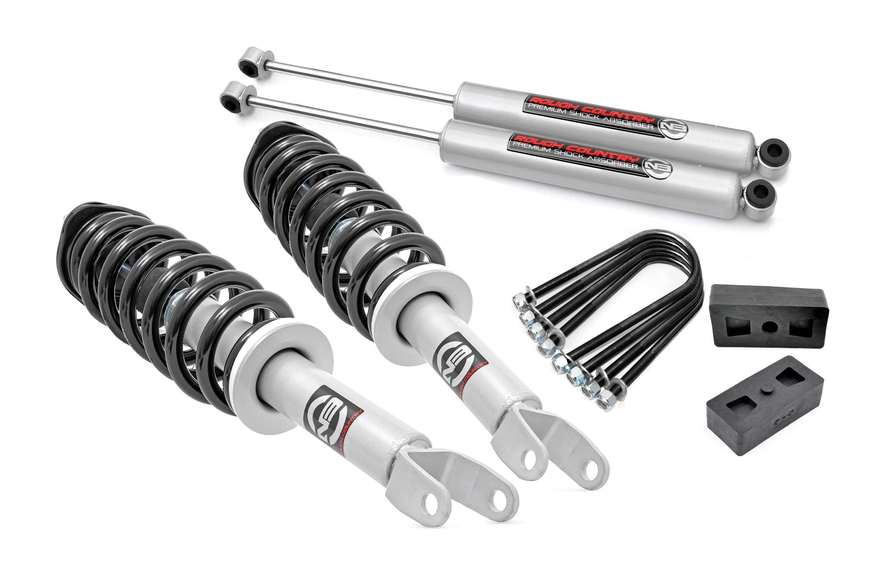 2.5 Inch Lift Kit N3 Struts Ram 1500 4WD (2006-2008) Rough Country