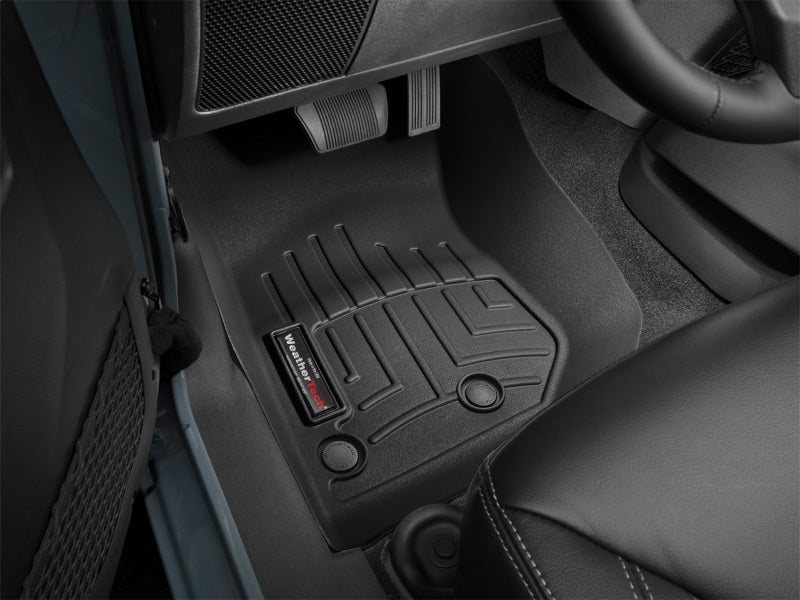 WeatherTech 14+ Jeep Wrangler Front FloorLiner - Black