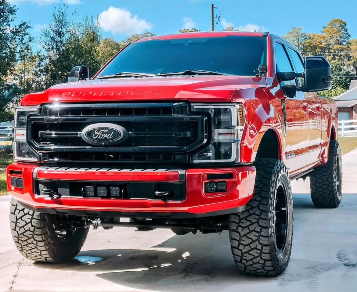 2020-2025 FORD F250, F350, F450 BMC Lights Front Bumper Kit