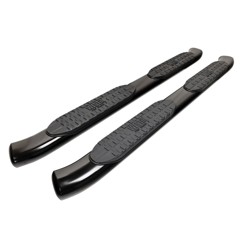Westin 2025 Toyota 4Runner PRO TRAXX 5 Oval Nerf Step Bars - Semi-Gloss Black