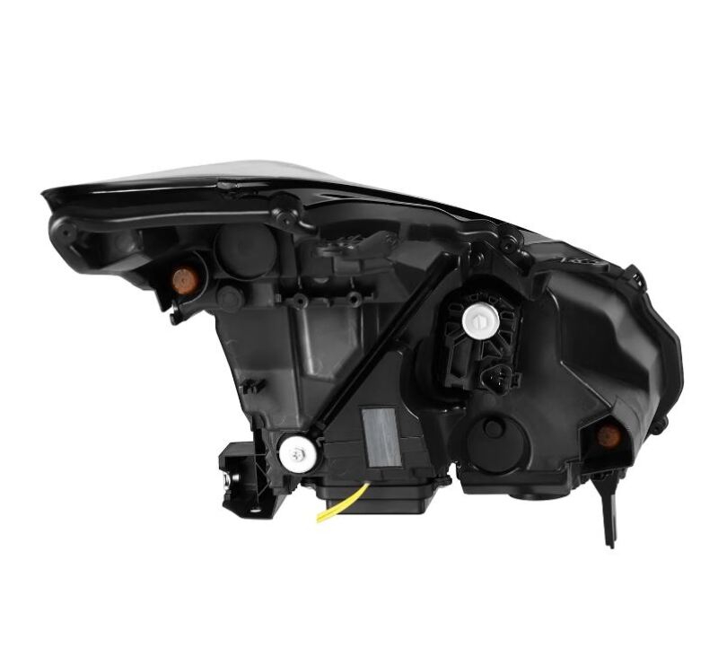 AlphaRex NOVA-Series LED projector headlights for 2009-2024 Nissan GT-R, showcasing sleek design and advanced lighting technology.